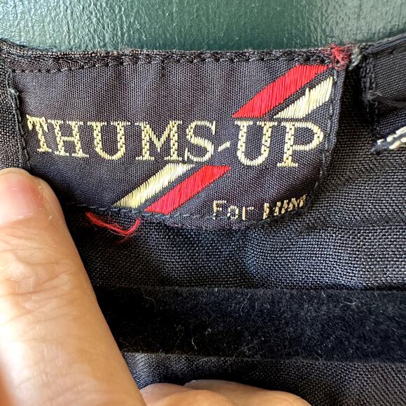 Vintage Aztec Wool Blend Vest Men’s L Made in Nepal Western Folk Blanket Style - Picture 4 of 5